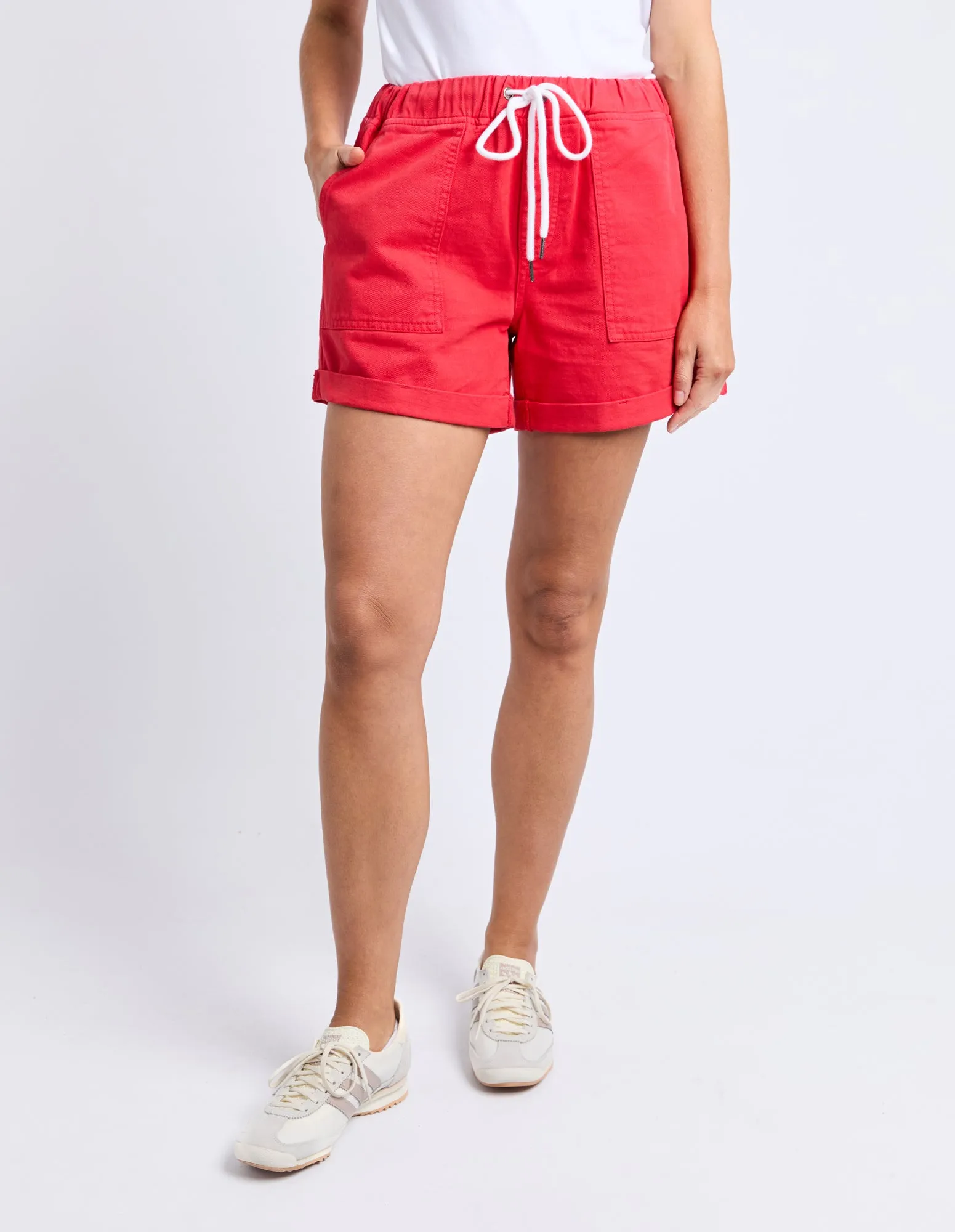 Elm Emma Relaxed Short Poppy sold by Shine On product image thumbnail 2