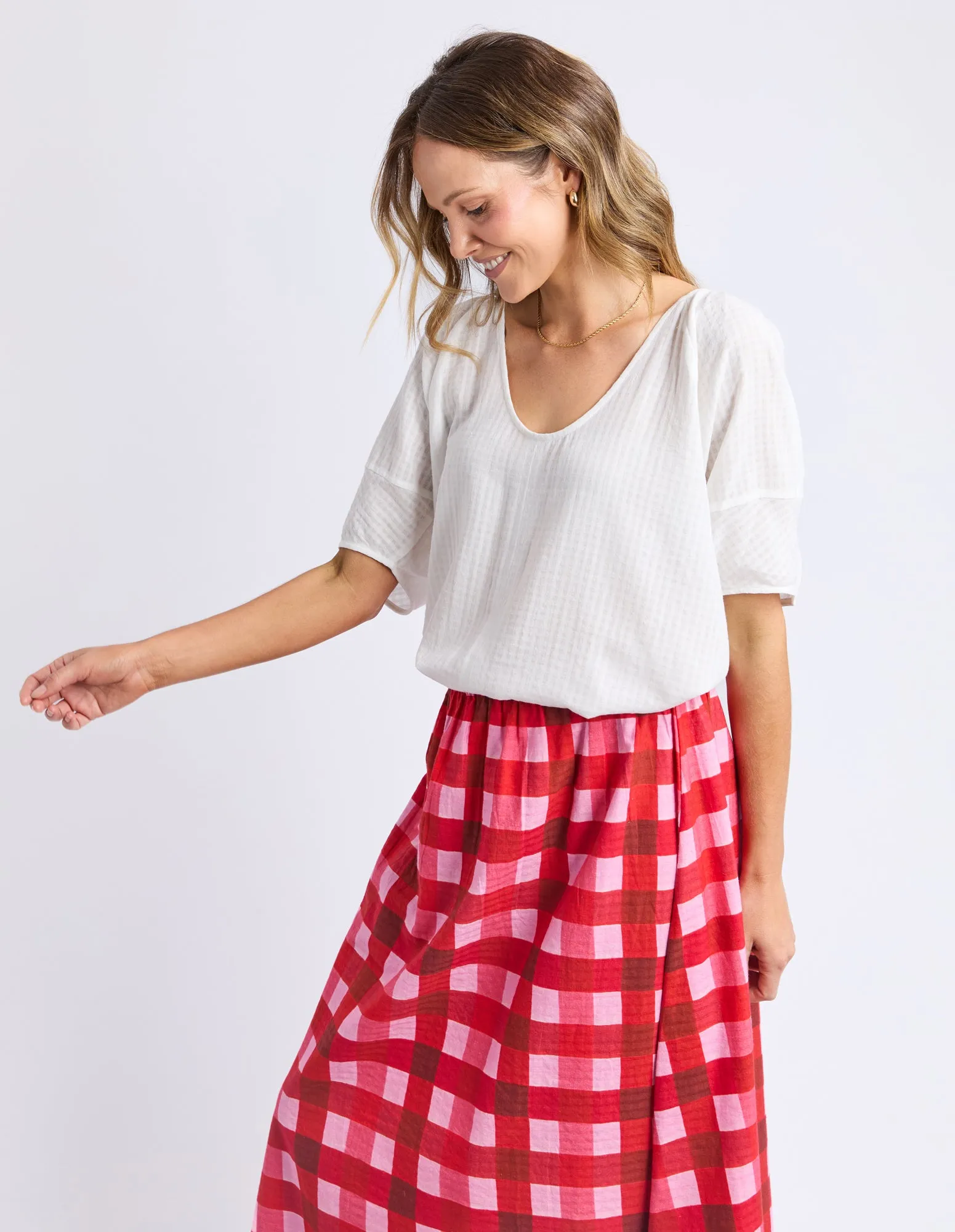 Elm The Grove Top Marshmallow sold by Shine On product image thumbnail 4