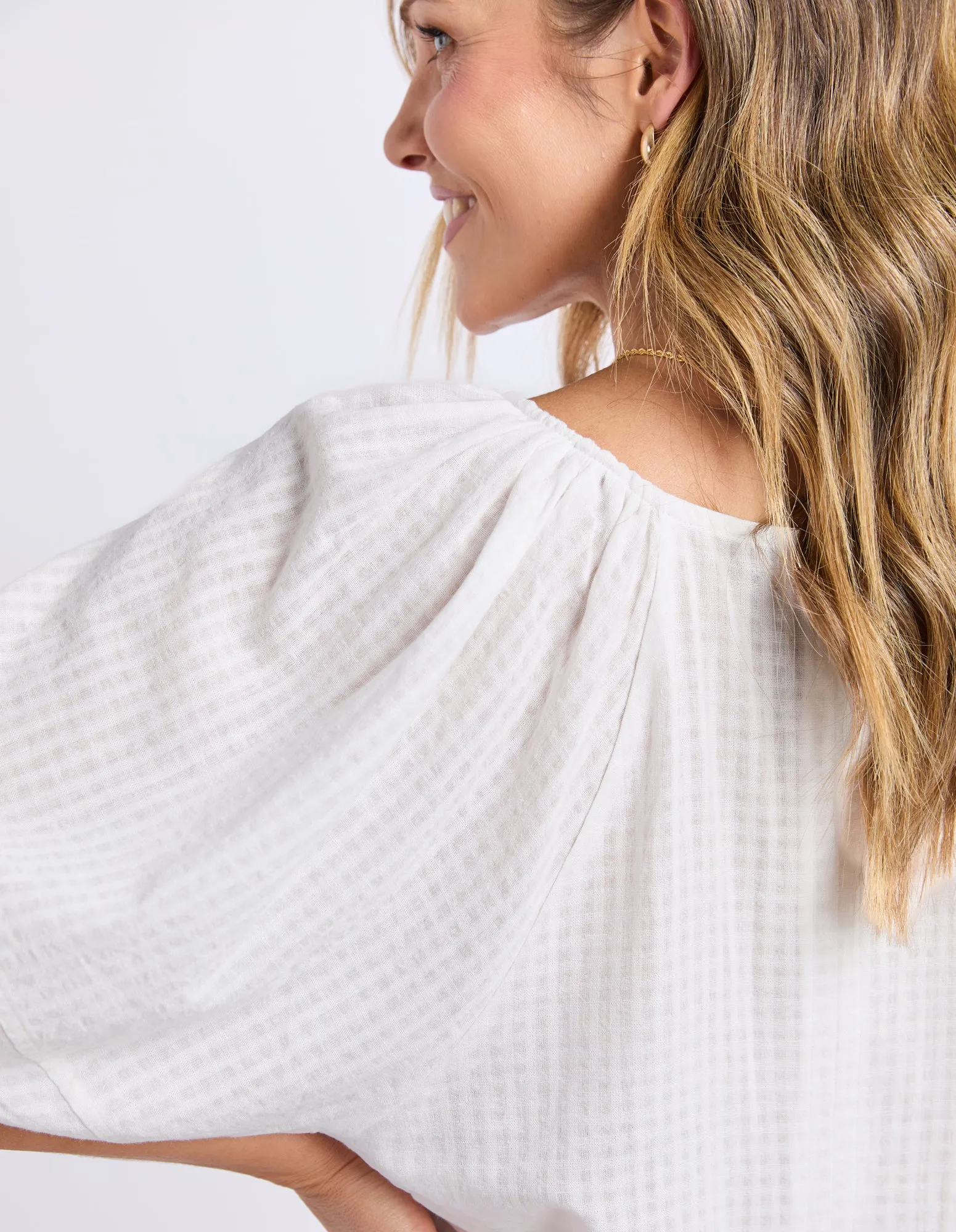 Elm The Grove Top Marshmallow sold by Shine On product image thumbnail 5