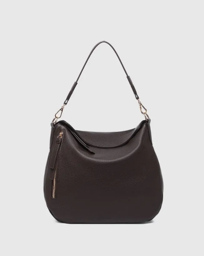 Louenhide Nadia Shoulder Bag Chocolate PRE ORDER EARLY JAN sold by Shine On product image thumbnail 4