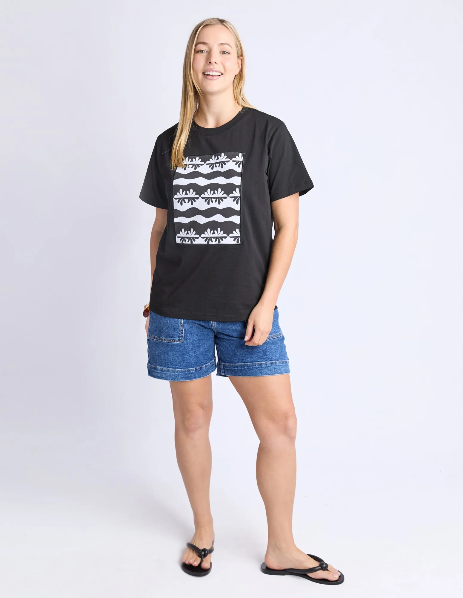 Elm Casa Tee Black sold by Shine On product image thumbnail 3