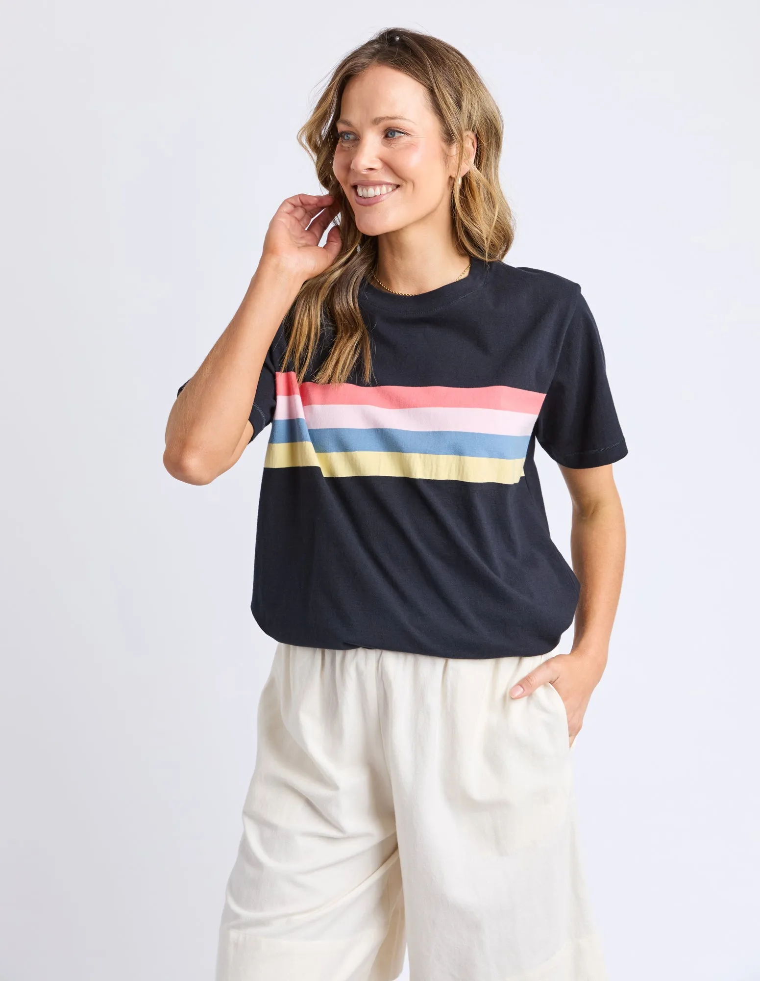 Elm Terra Tee Black sold by Shine On