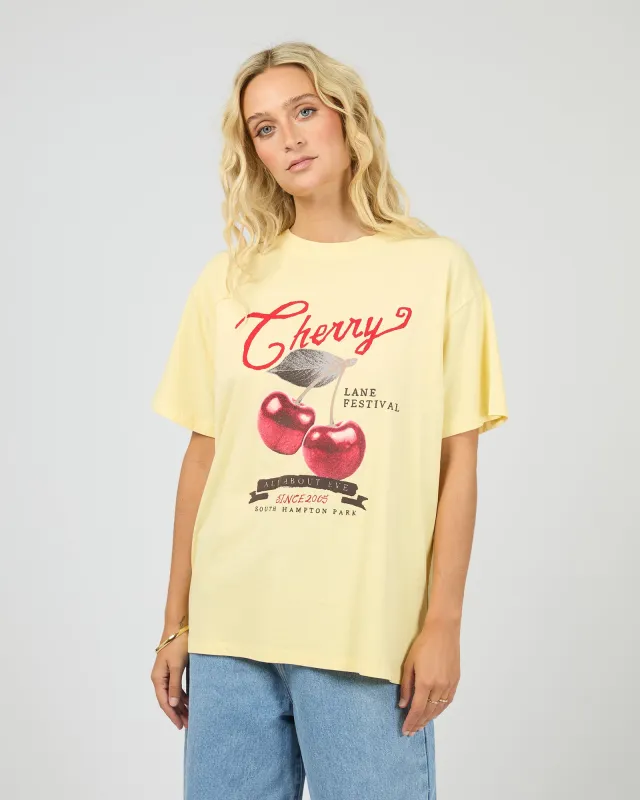 All About Eve Pippa Relaxed Tee Yellow sold by Shine On