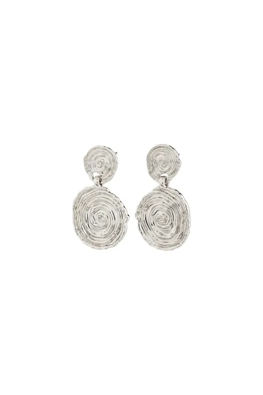 Pilgrim Air Earrings Silver Plated sold by Shine On