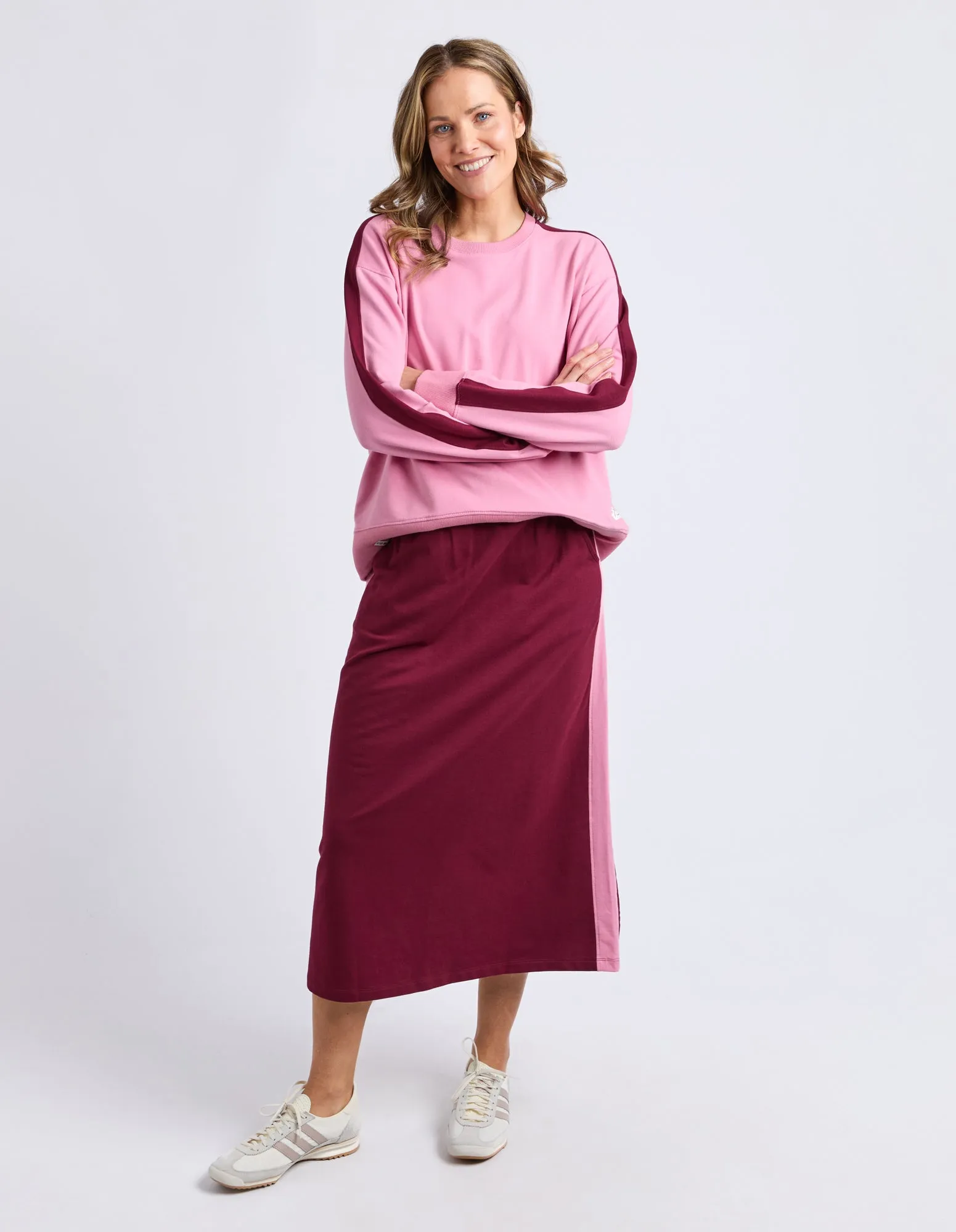 Elm Sloan Fleece Crew Quartz Pink sold by Shine On product image thumbnail 4
