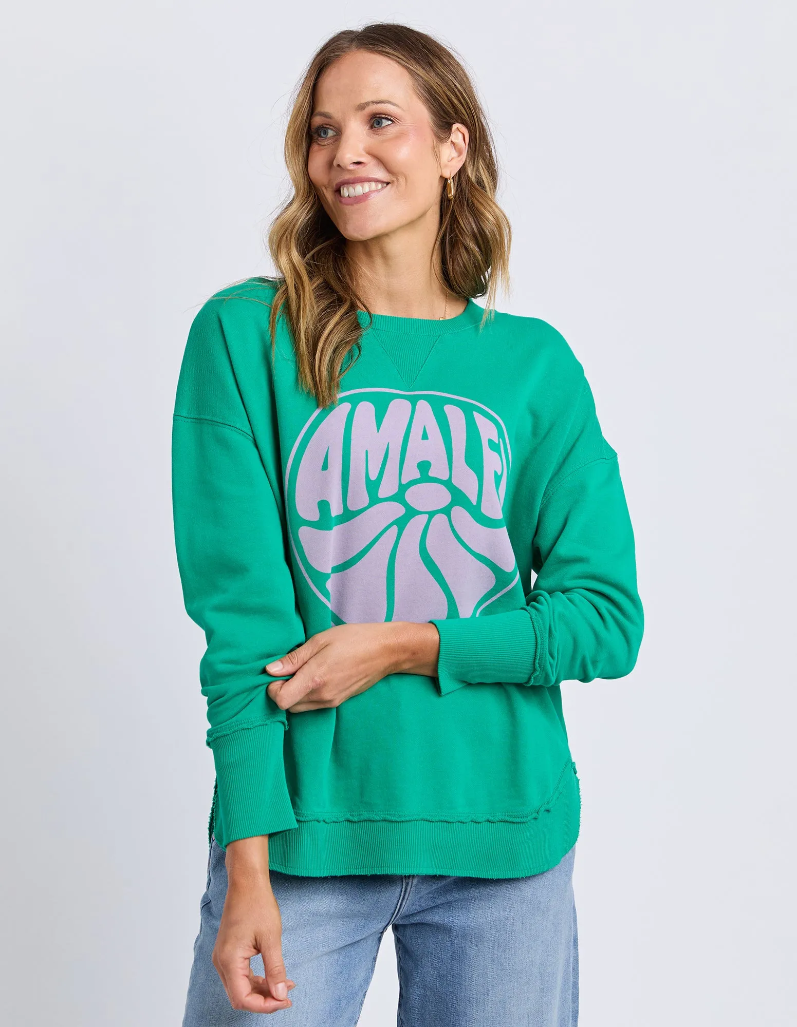 Elm Amalfi Crew Turquoise sold by Shine On product image thumbnail 3