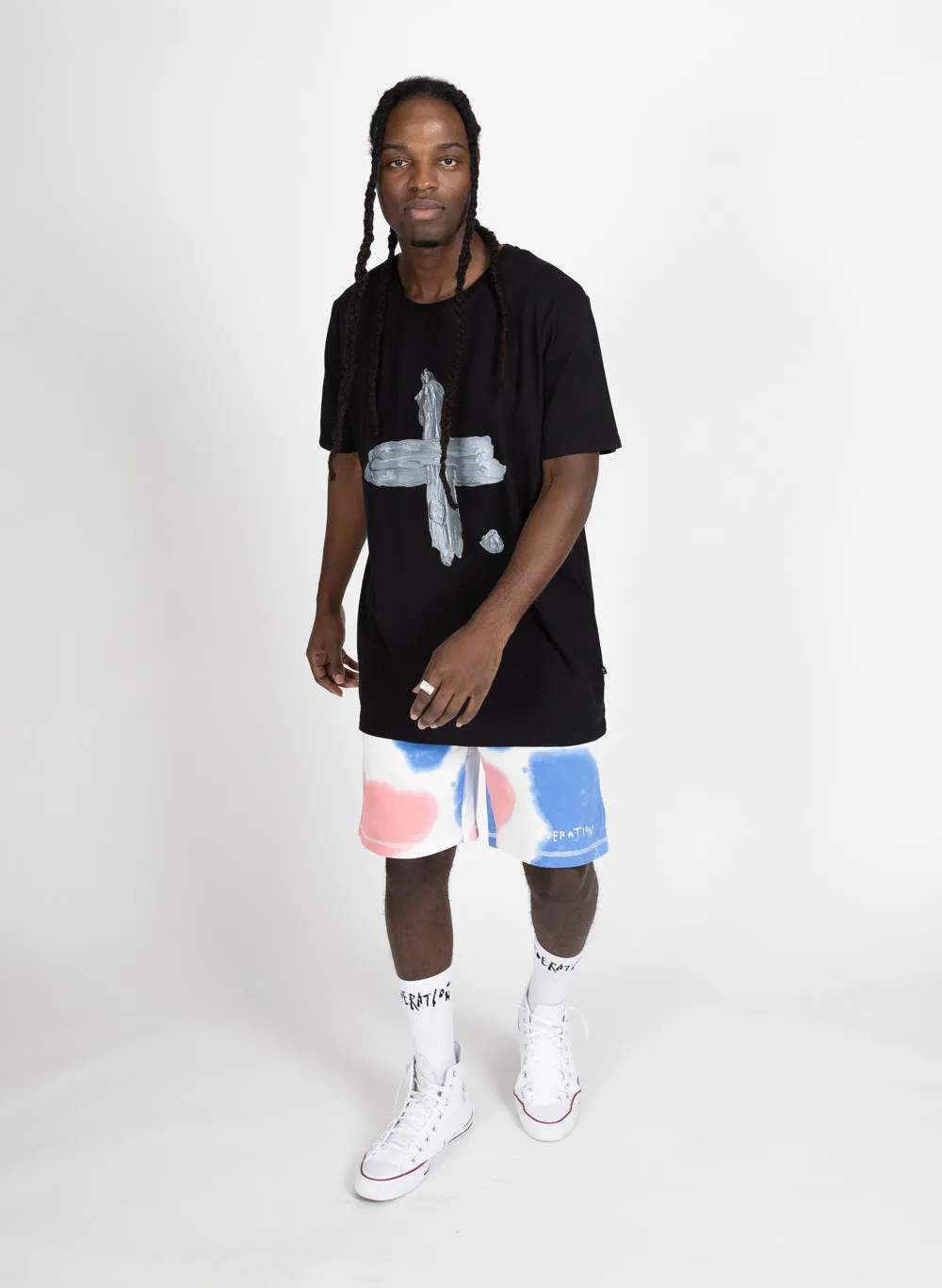 Federation Mens Staple Tee Big Plus Black sold by Shine On product image thumbnail 2