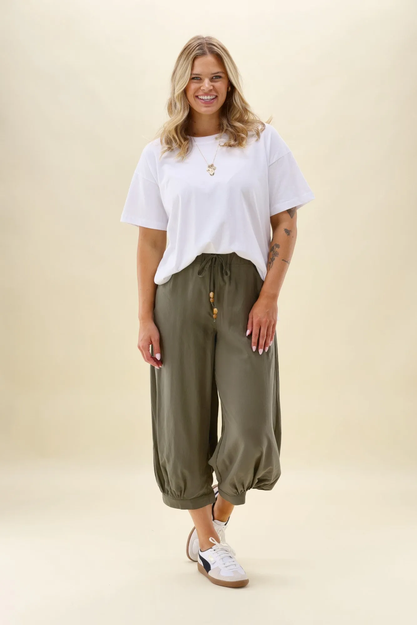 Sunday Boho Rhii Pant Khaki sold by Shine On product image thumbnail 4