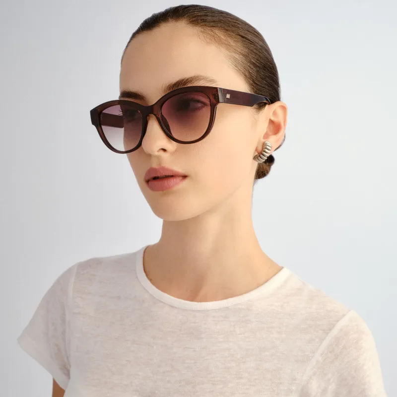 Le Specs Majestic Sunglasses Coco Khaki Grad sold by Shine On