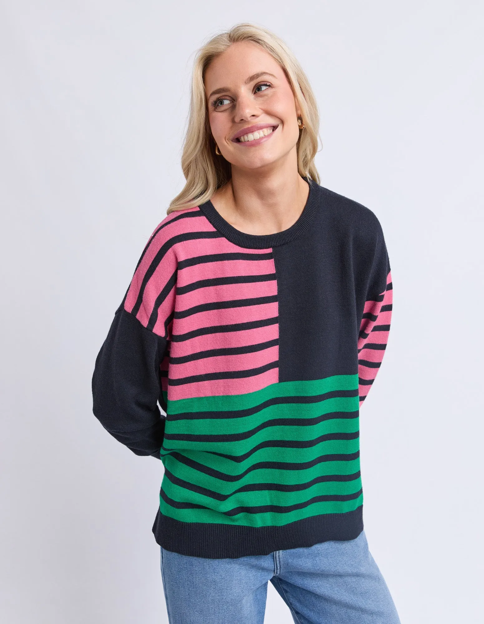 Elm Effie Mixed Knit Stripe sold by Shine On product image thumbnail 2