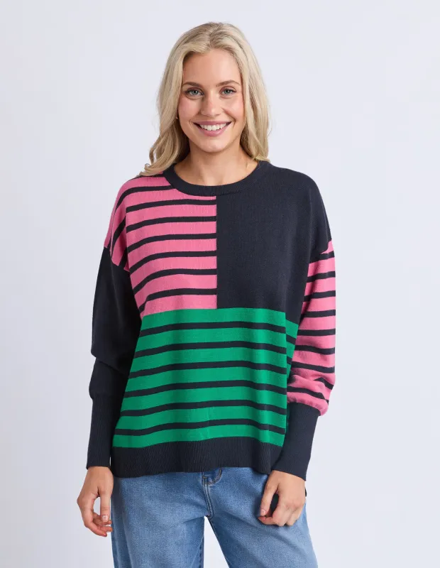 Elm Effie Mixed Knit Stripe made by Elm Lifestyle