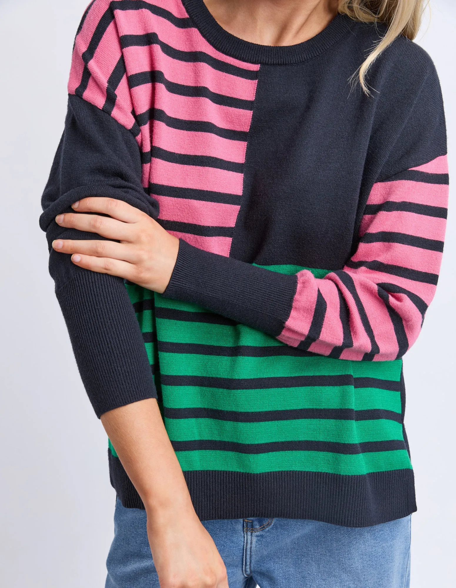 Elm Effie Mixed Knit Stripe sold by Shine On product image thumbnail 3