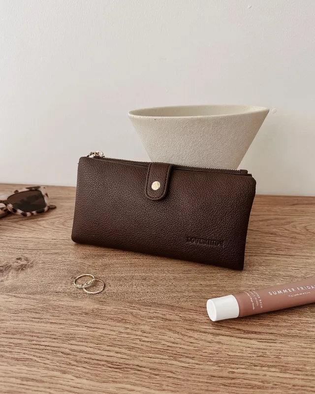 Louenhide Stella Wallet Chocolate made by Shine On