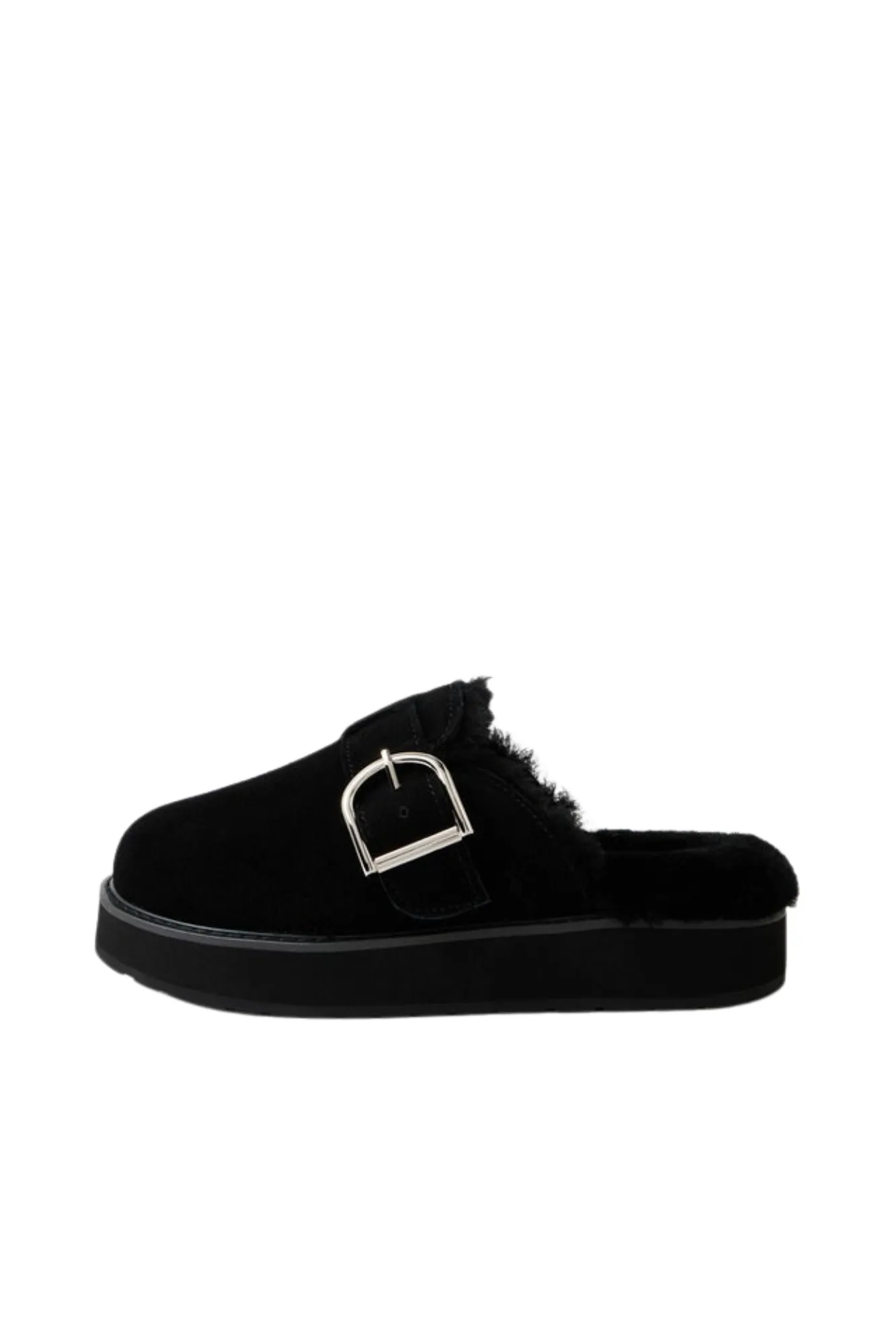 Emu Adison Lined Slide Black sold by Shine On product image thumbnail 4