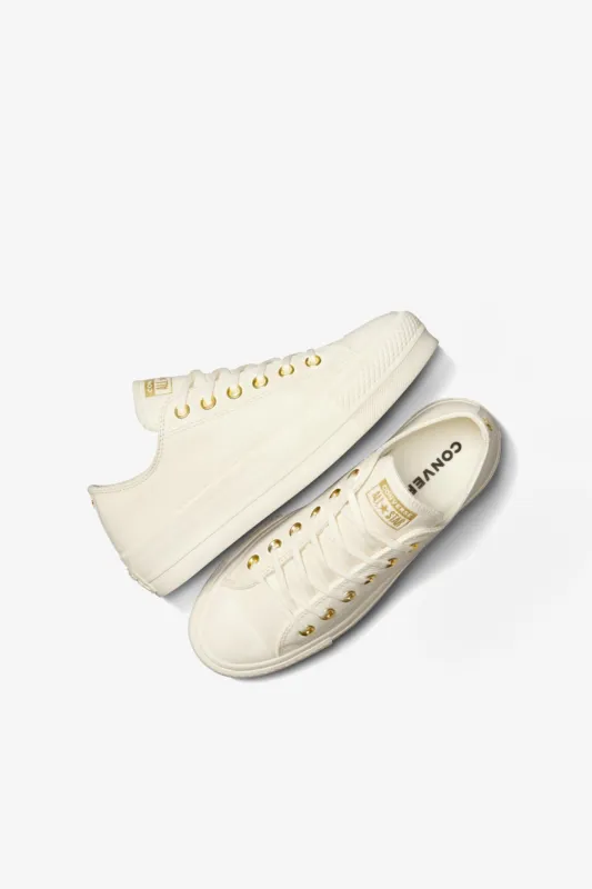 Converse Chuck Taylor All Star Lift Platform Gold Egret Gold made by Converse