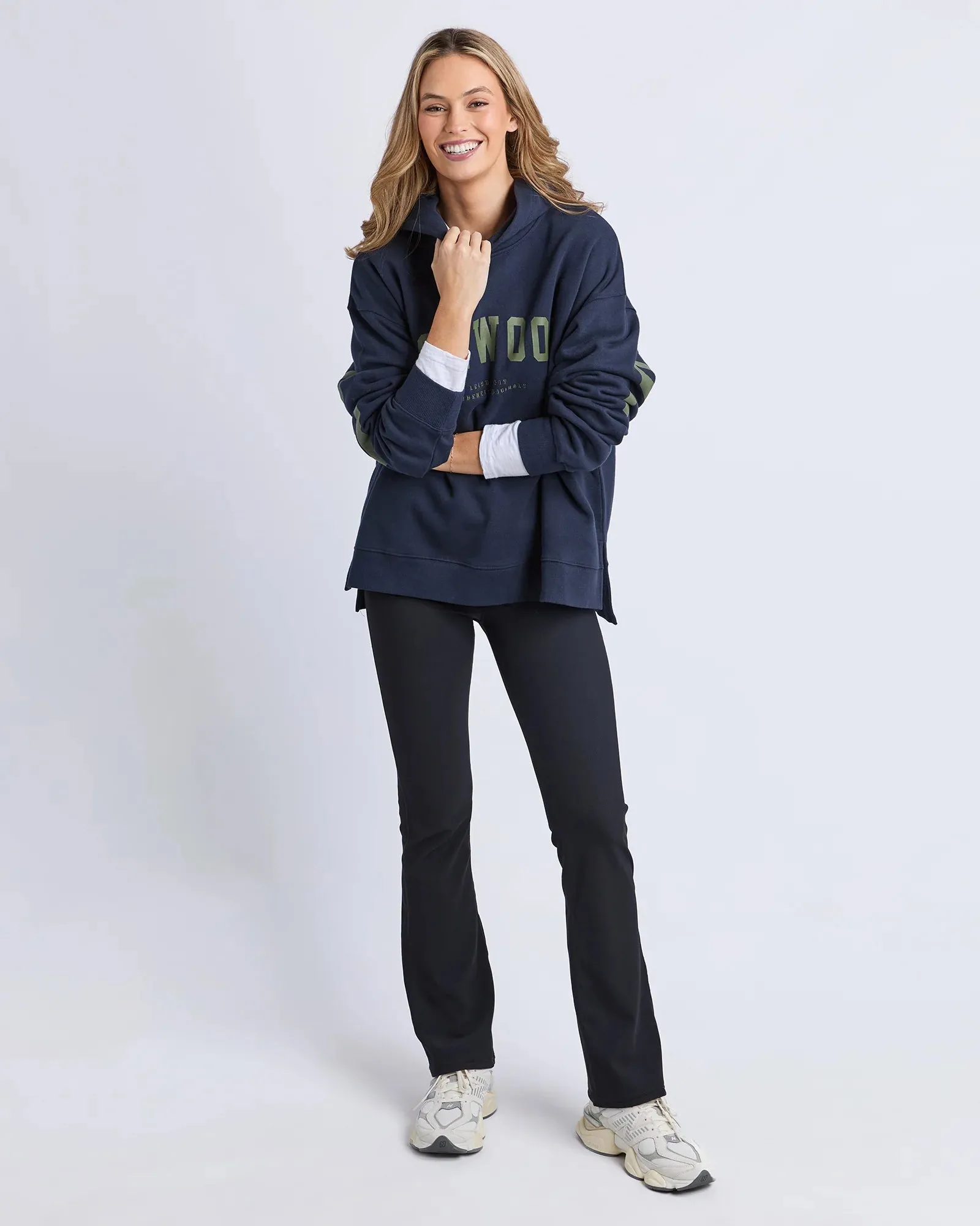 Foxwood Interval Hoodie Navy With Khaki sold by Shine On product image thumbnail 3
