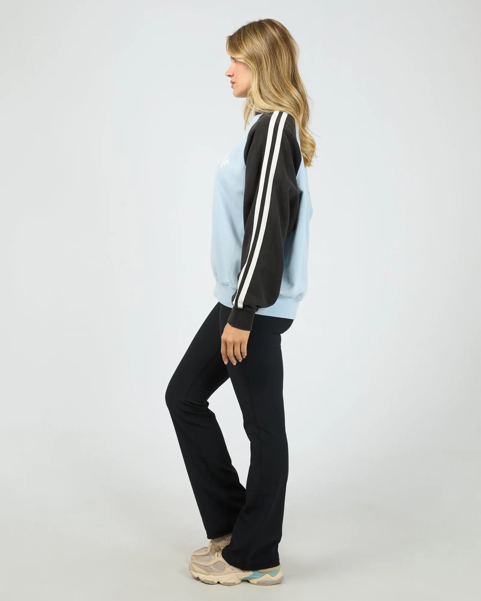 All About Eve Contrast Club Raglan Crew Blue sold by Shine On product image thumbnail 5