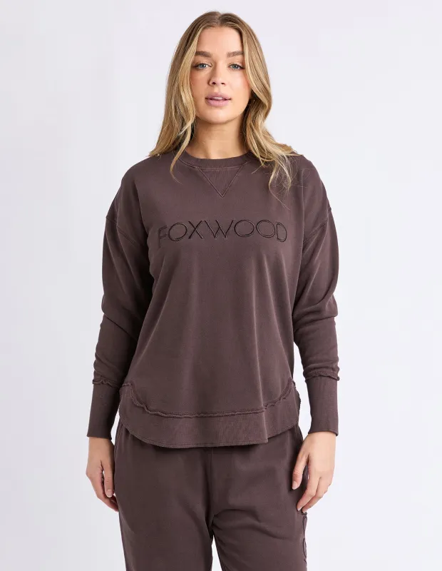 Foxwood Simplified Crew Coffee made by Foxwood Clothing