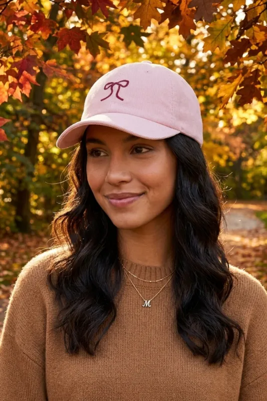 All About Eve Bowie Relaxed Cap Pale Pink made by All About Eve