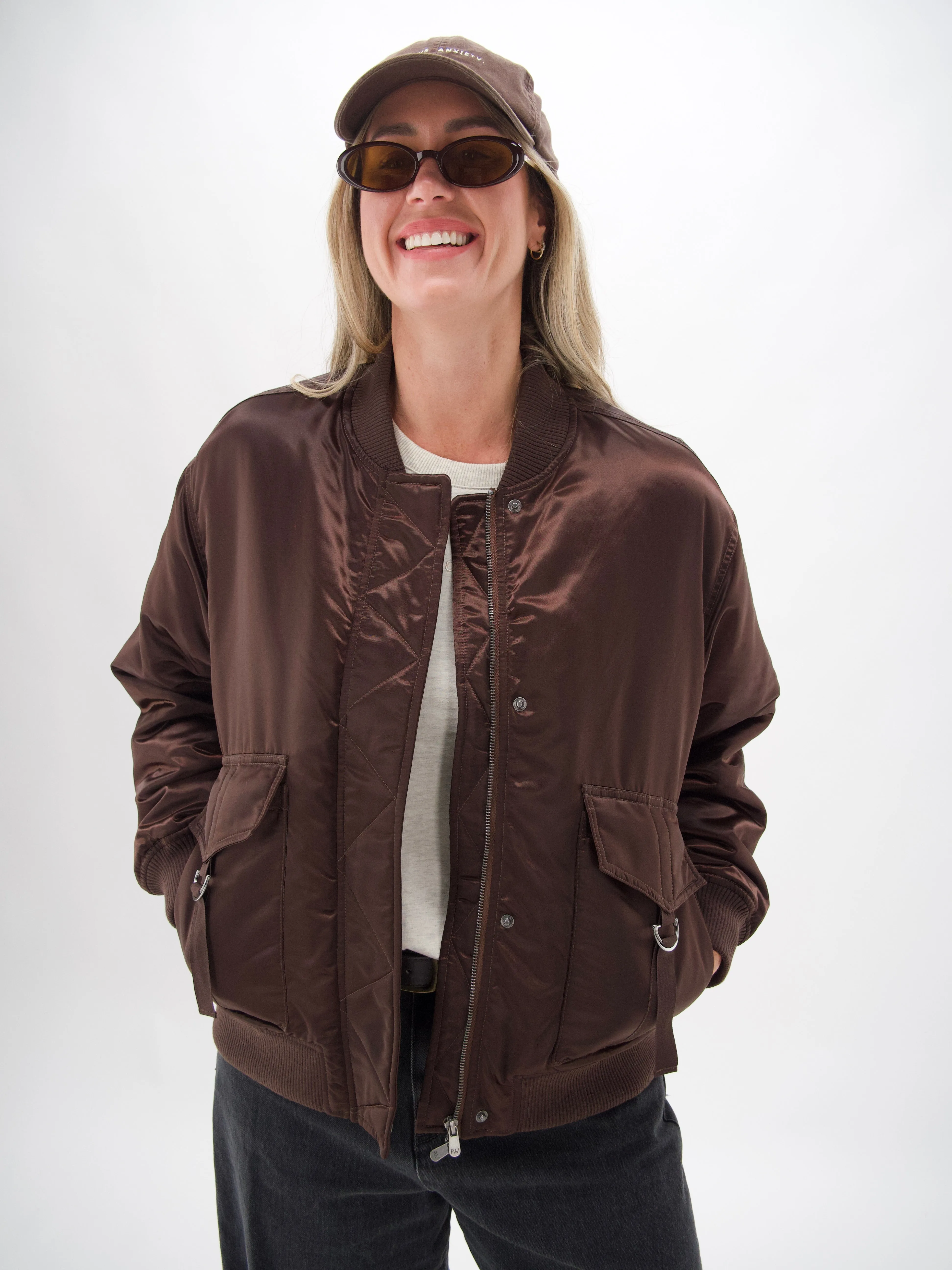 Foxwood Lucy Bomber Coffee Bean Pre Order Due Mid May sold by Shine On product image thumbnail 2