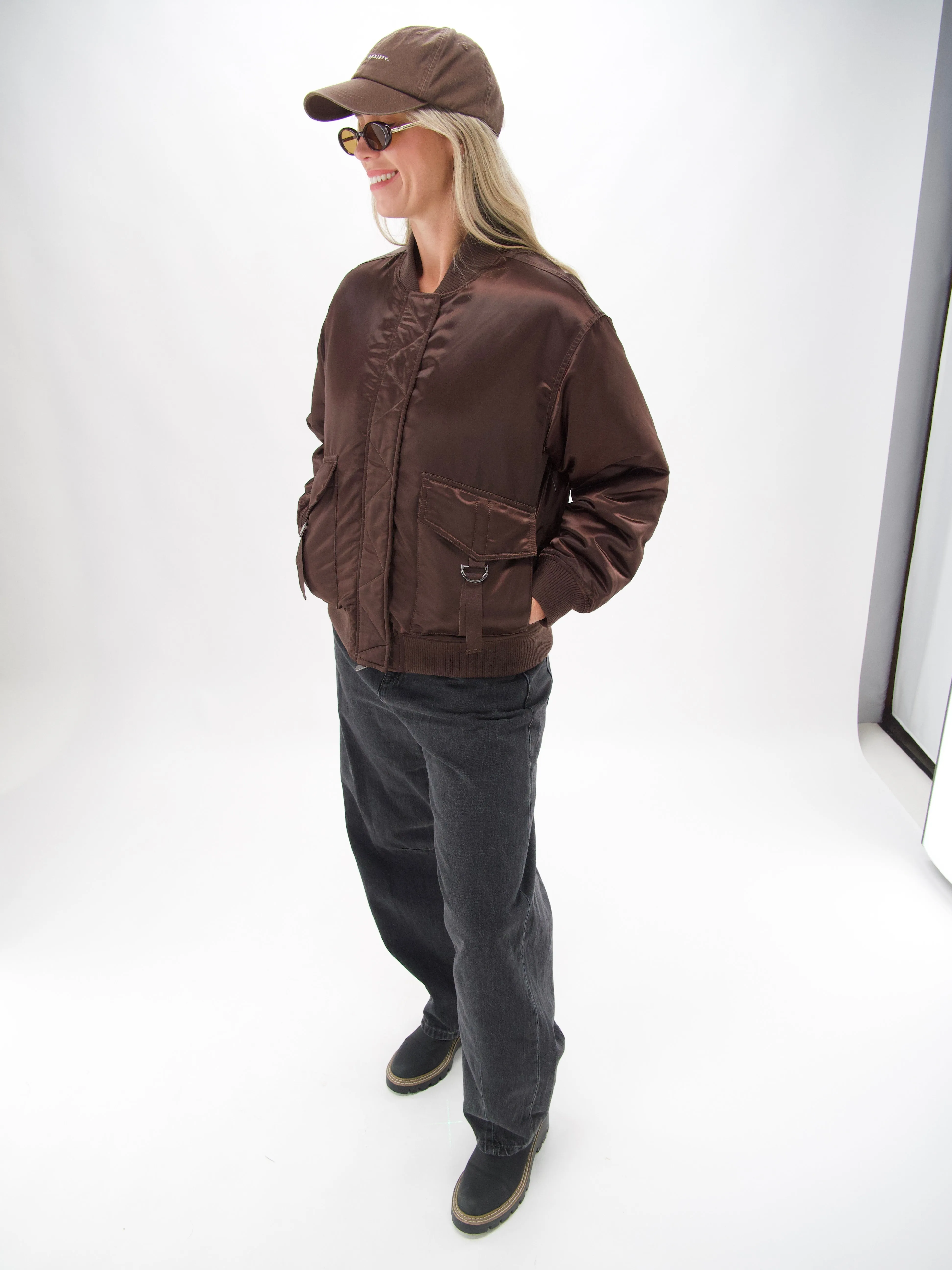 Foxwood Lucy Bomber Coffee Bean Pre Order Due Mid May sold by Shine On product image thumbnail 4