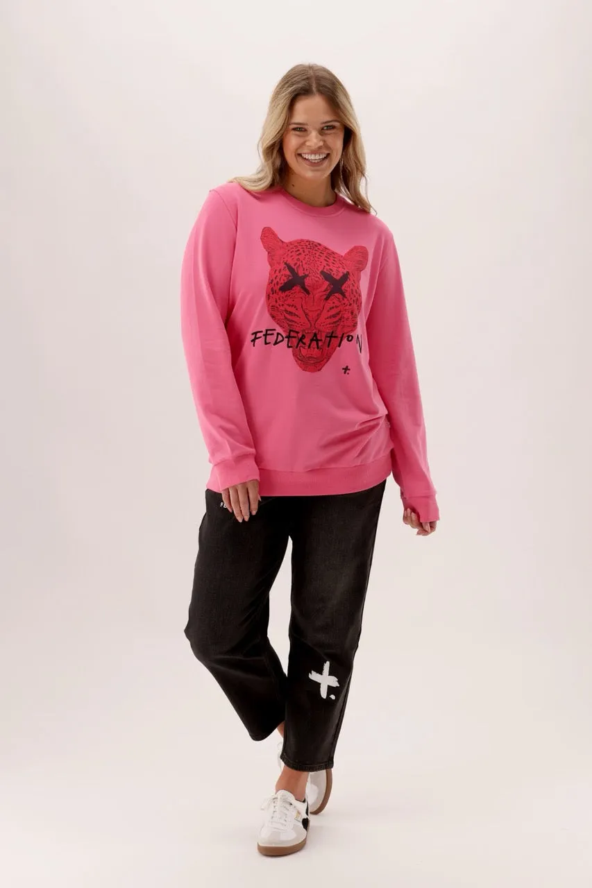 Federation Flying Crew Leopard Pink sold by Shine On product image thumbnail 3