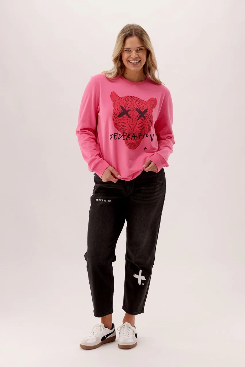 Federation Flying Crew Leopard Pink sold by Shine On product image thumbnail 2