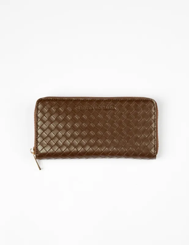 Stella + Gemma Wallet Espresso made by Shine On