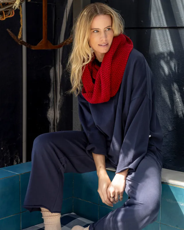 Elm Infinity Scarf Cranberry made by Elm Lifestyle