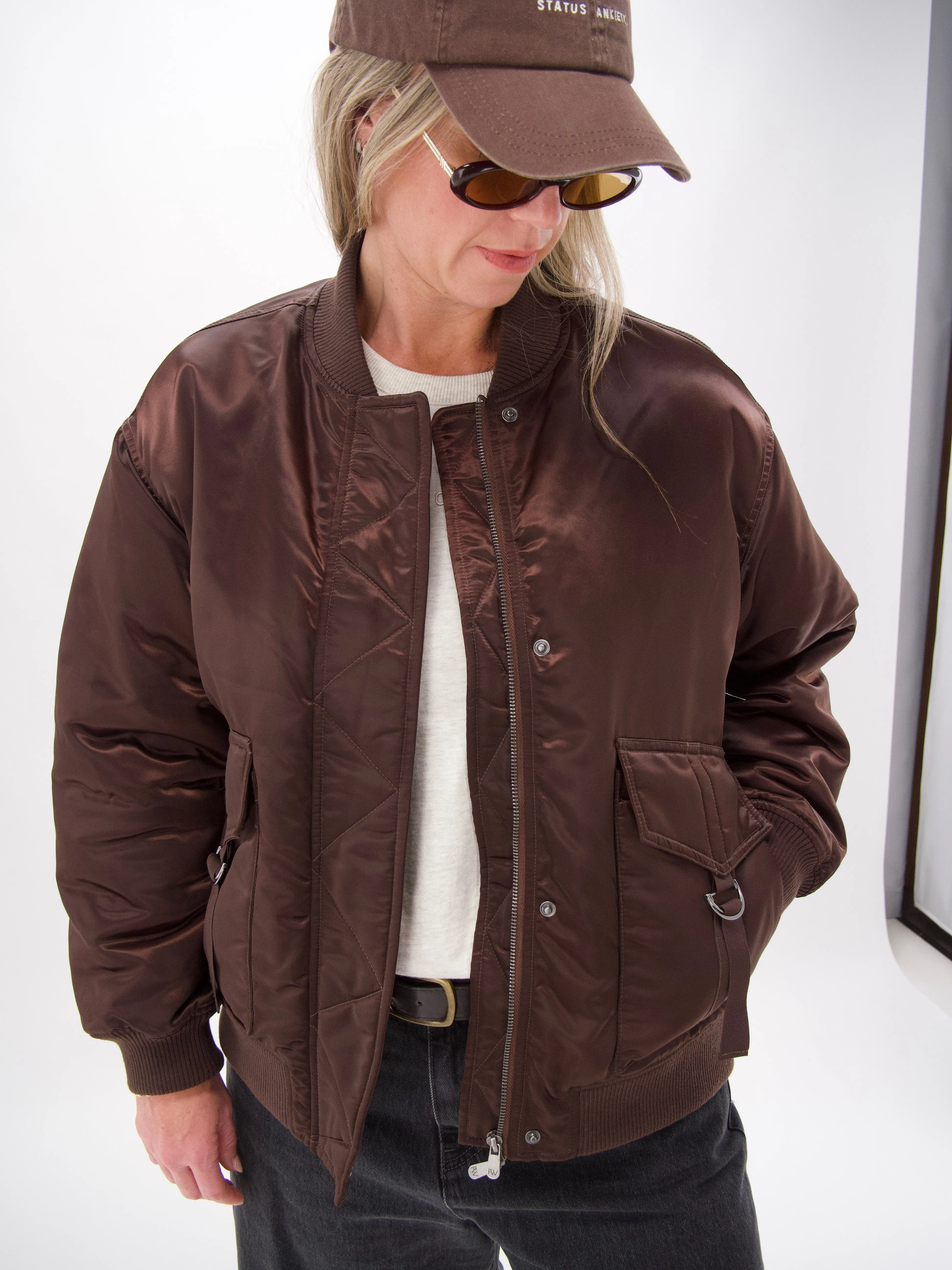 Foxwood Lucy Bomber Coffee Bean sold by Shine On product image thumbnail 2