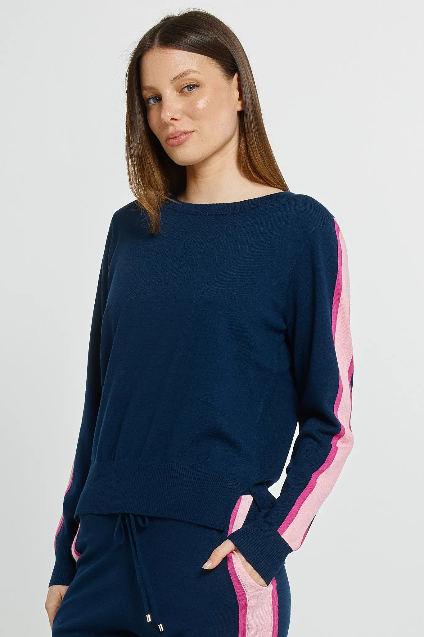 Betty Basics Lenore Sweater Navy sold by Shine On product image thumbnail 2