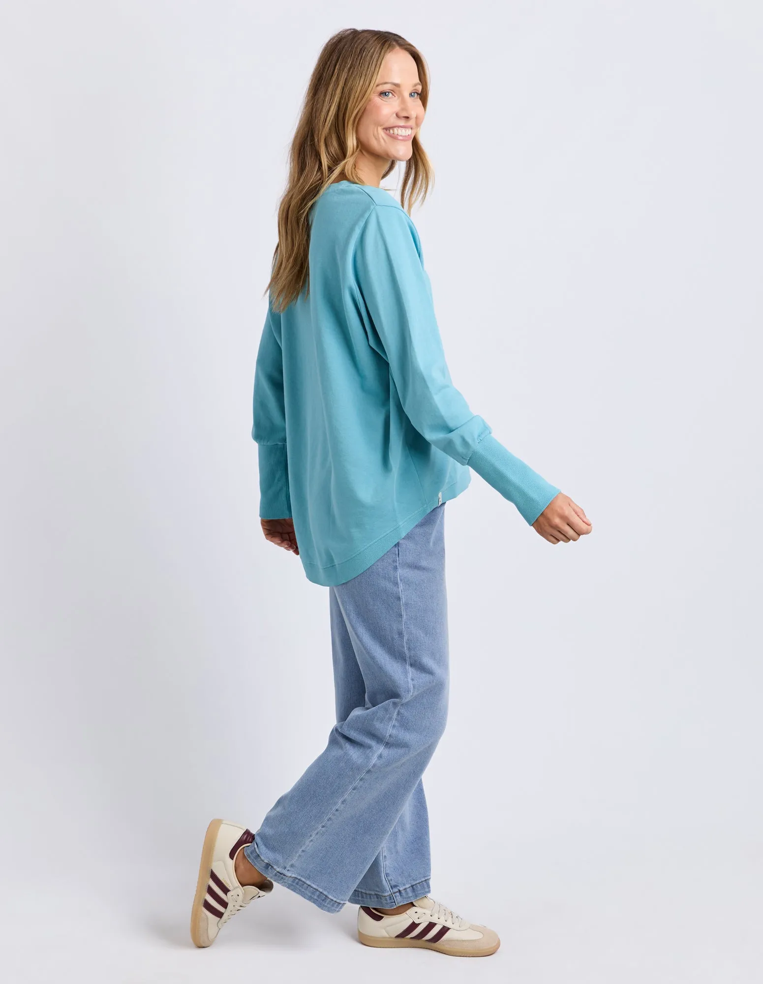 Elm Divine Crew Bright Blue sold by Shine On product image thumbnail 4