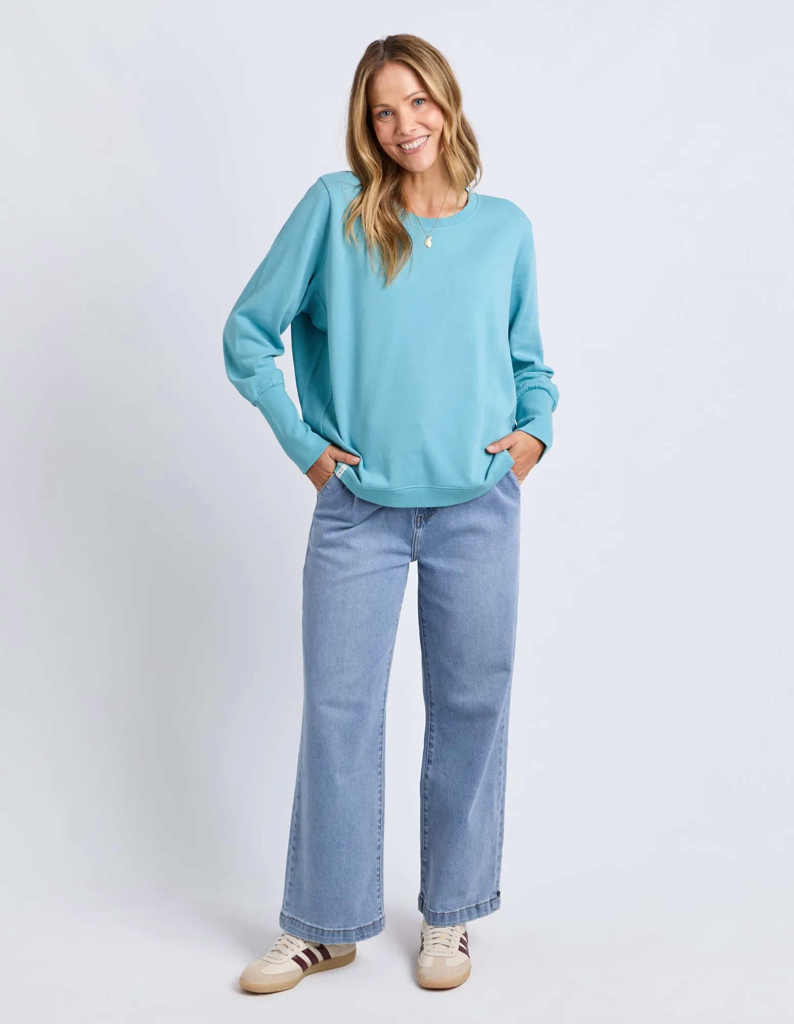 Elm Divine Crew Bright Blue sold by Shine On product image thumbnail 2