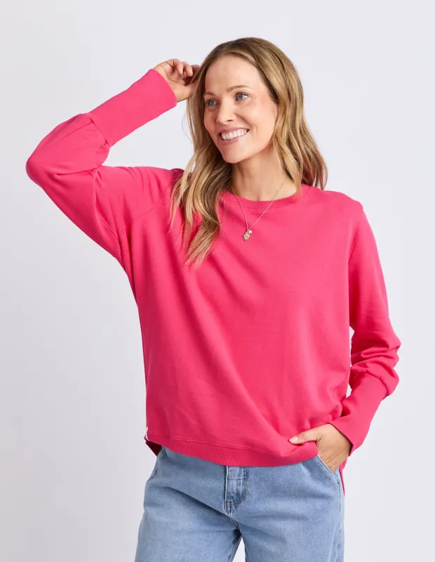 Elm Divine Crew Dark Pink made by Elm Lifestyle