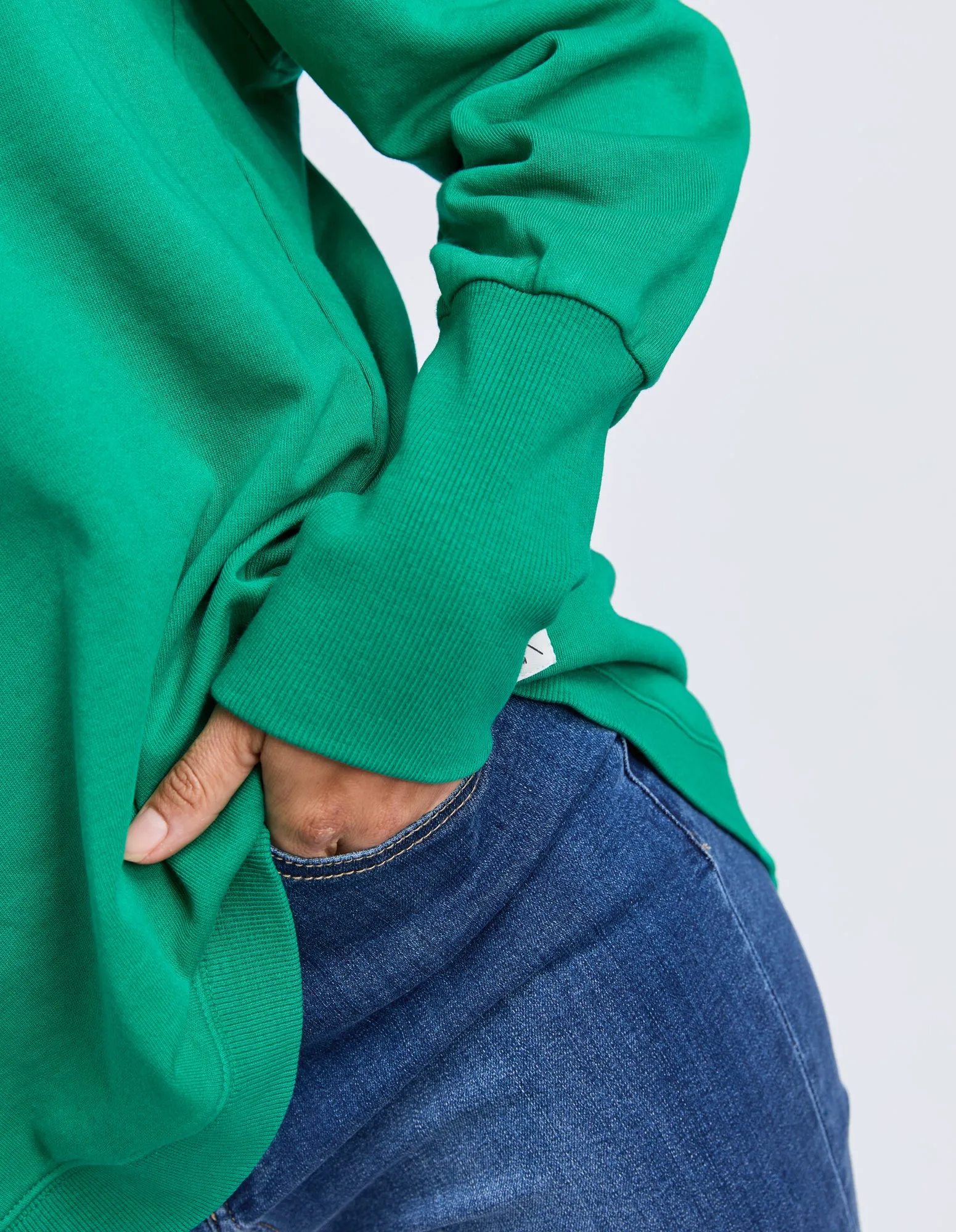 Elm Divine Crew Virdis Green sold by Shine On product image thumbnail 5