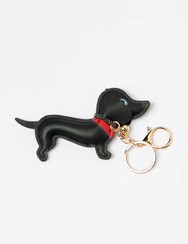 Stella + Gemma Key Chain Badger Dog made by Shine On