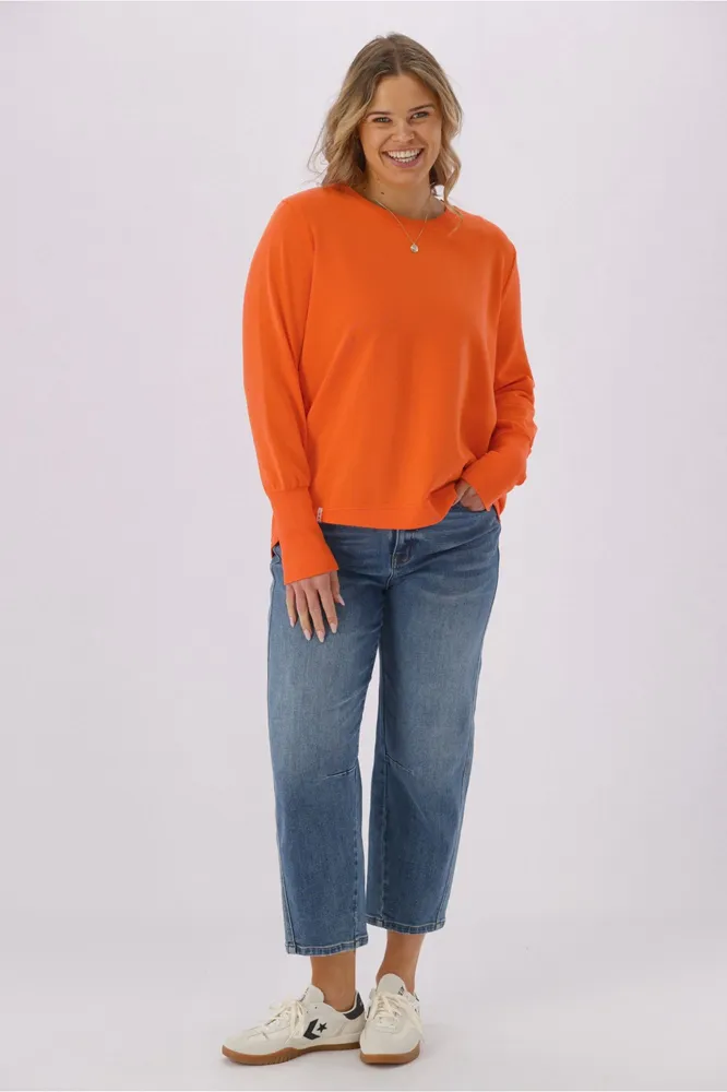 Elm Divine Crew Neon Orange sold by Shine On product image thumbnail 2