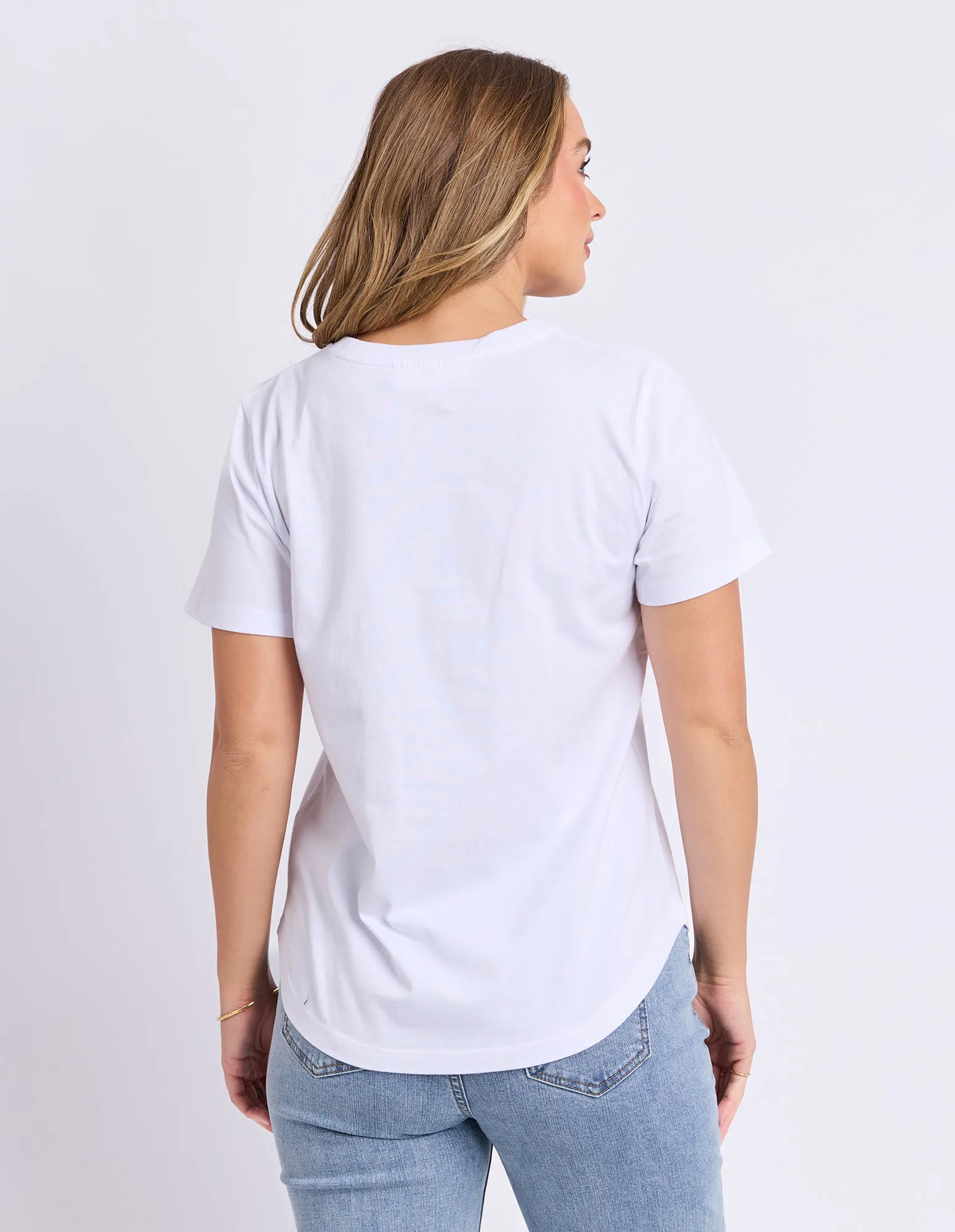 Foxwood Botany Tee White sold by Shine On product image thumbnail 5