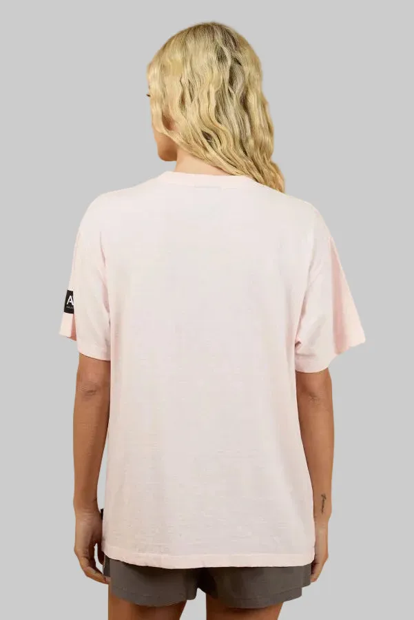 All About Eve Sidelines Relaxed Tee Pale Pink sold by Shine On product image thumbnail 4