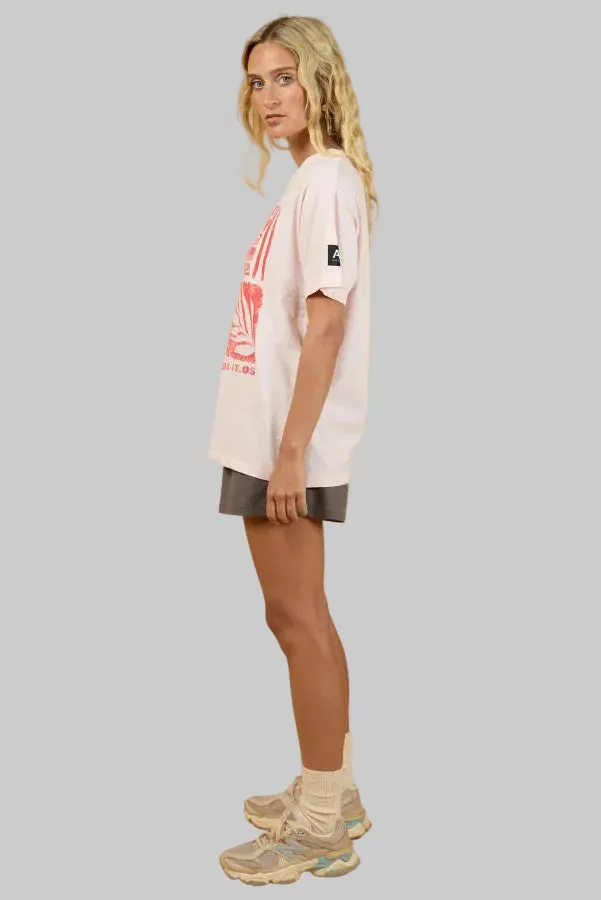 All About Eve Sidelines Relaxed Tee Pale Pink sold by Shine On product image thumbnail 3