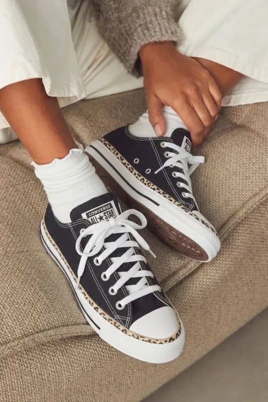 Converse CTAS OX Black Hay Day White made by Converse