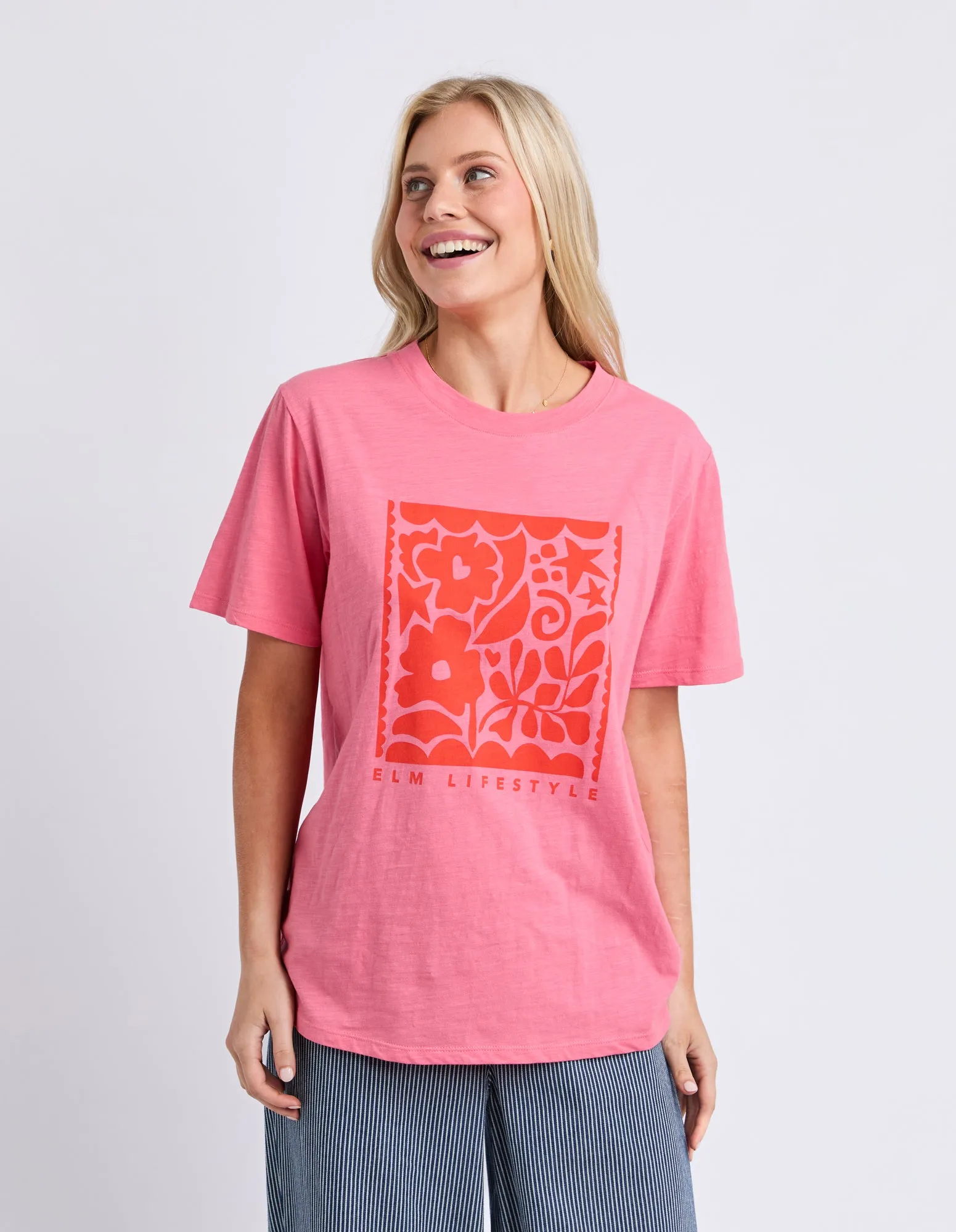 Elm Winona Tee Pink Lemonade sold by Shine On product image thumbnail 2