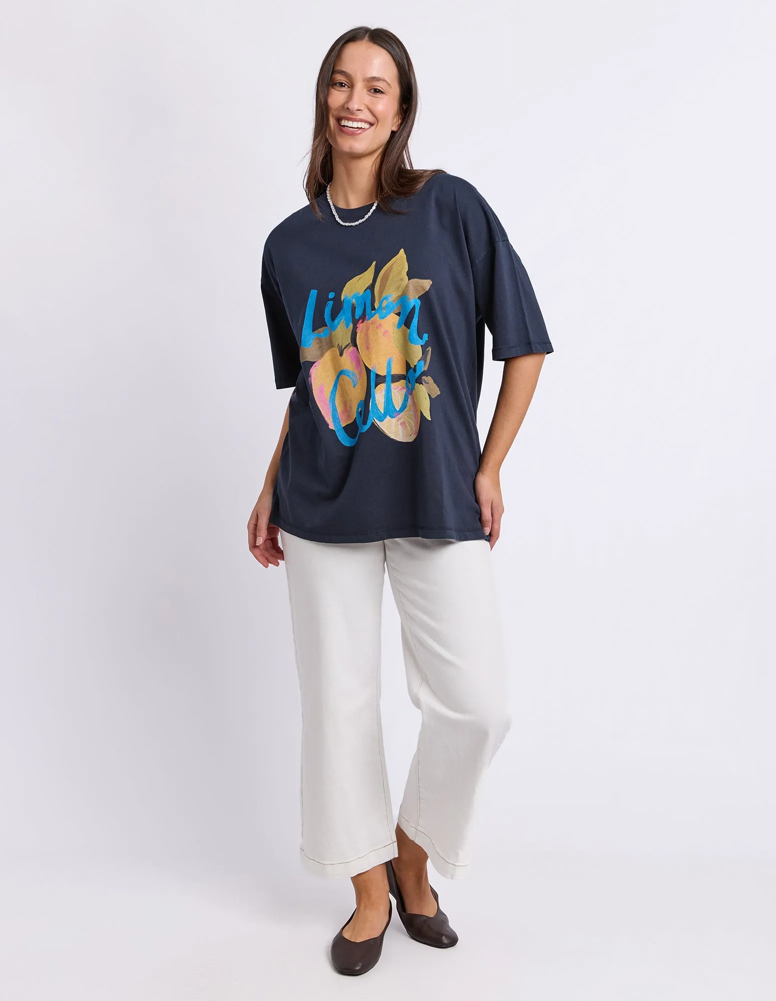 Elm Lemoncello Tee Navy sold by Shine On product image thumbnail 2