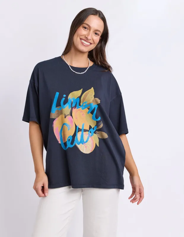Elm Lemoncello Tee Navy made by Elm Lifestyle