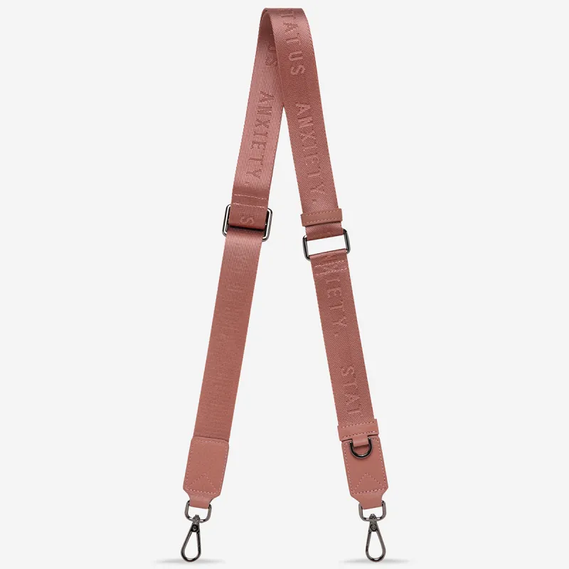 Status Anxiety Lucky Escape Bag Strap Dusty Rose sold by Shine On