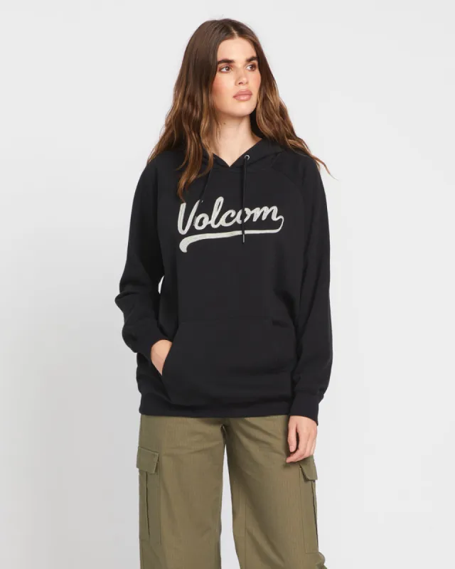 Volcom Truly Stoked BF Hoodie Black sold by Shine On