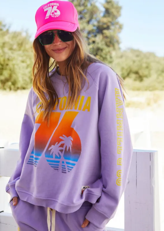 Hammill + Co Cali Sweat Lavender sold by Shine On