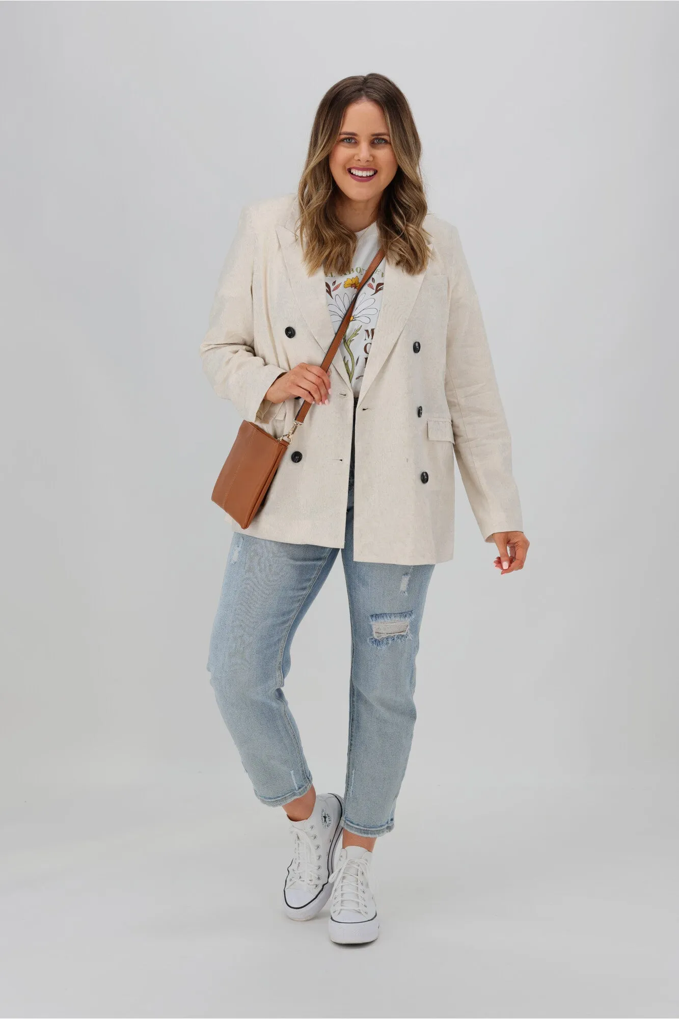 Sass Pippa Jacket Natural sold by Shine On product image thumbnail 5