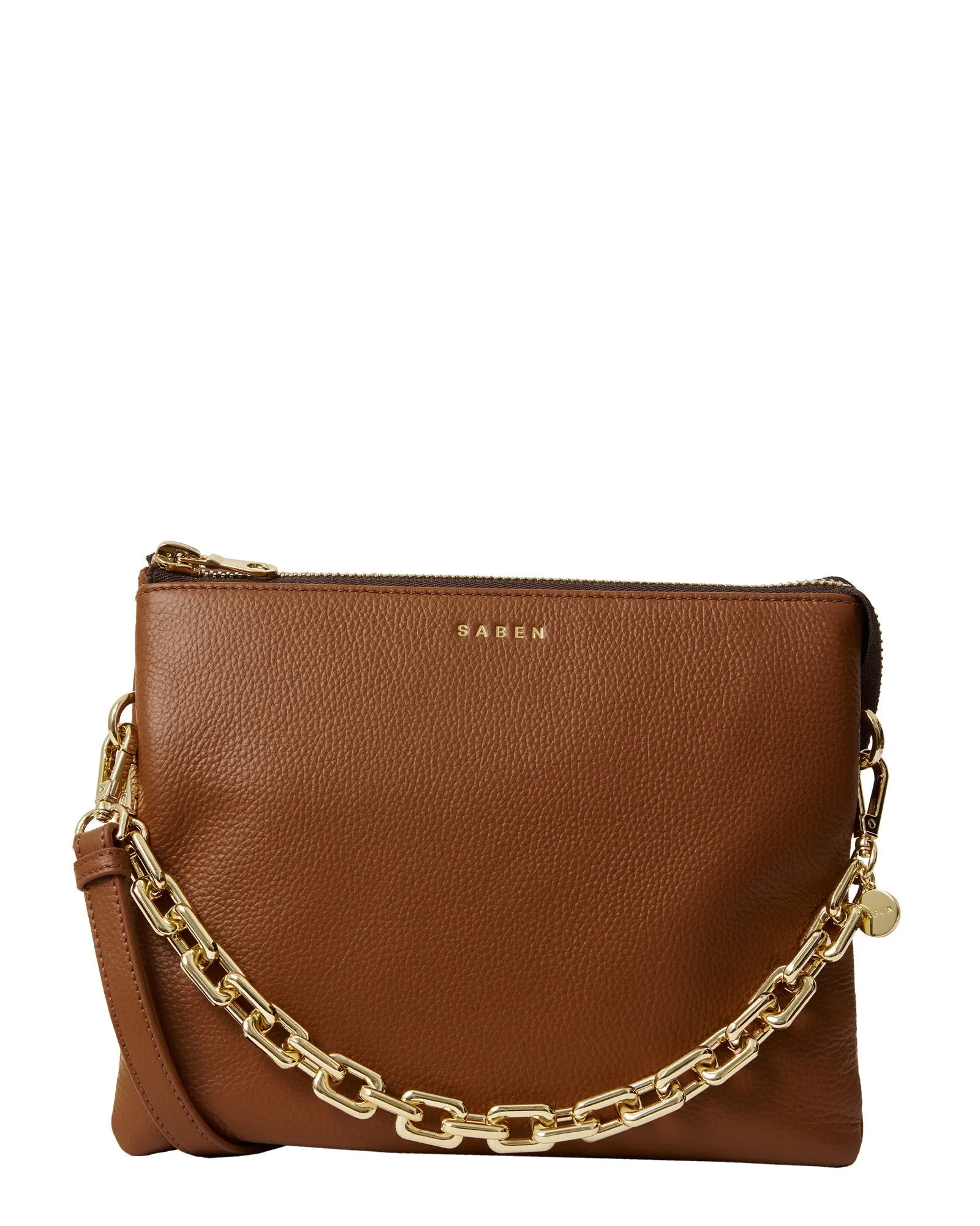 Saben Matilda Crossbody Tan + Chunky Chain sold by Shine On product image thumbnail 3
