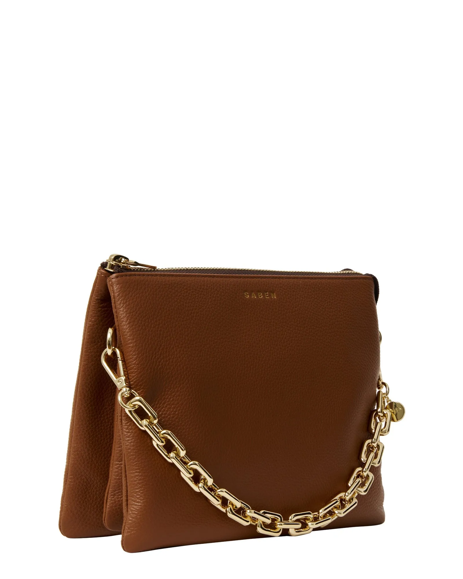 Saben Matilda Crossbody Tan + Chunky Chain sold by Shine On product image thumbnail 5